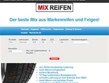 Tablet Screenshot of mixreifen.de